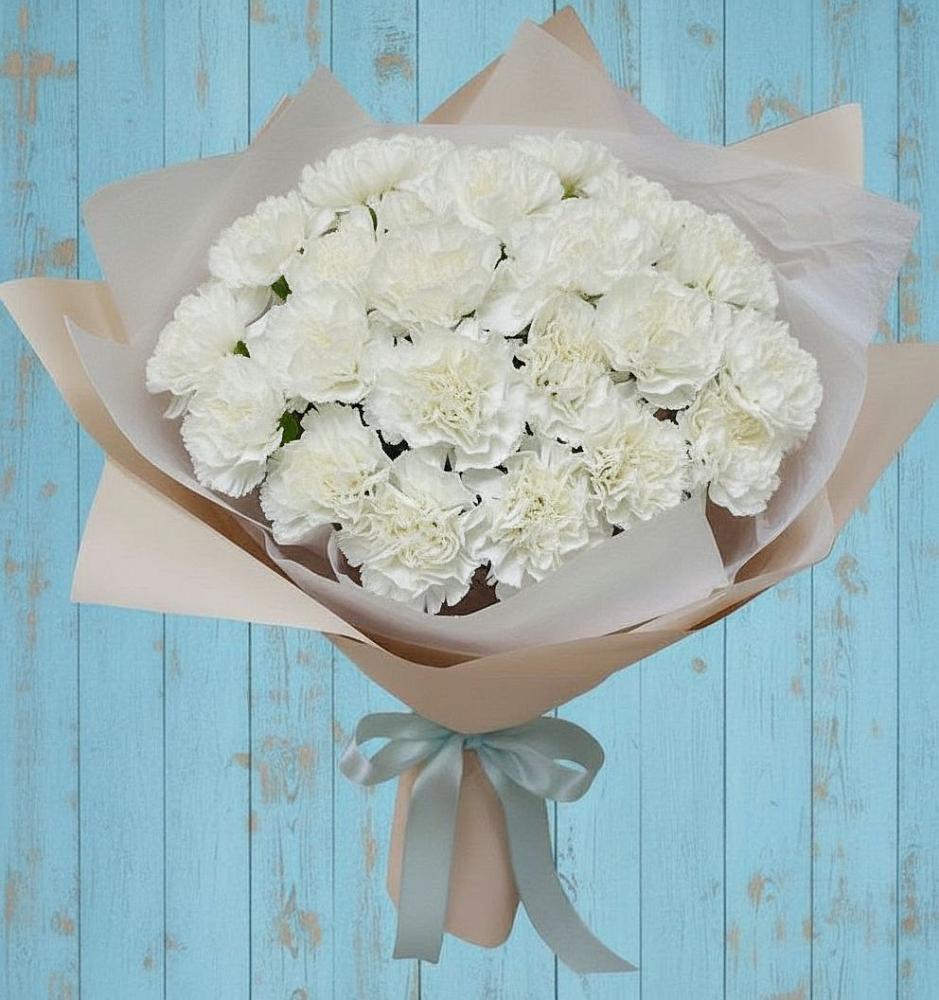 Букет цветов из: Гвоздики в Становом