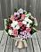 Букет цветов из: Альстромерии, Гвоздики, Розы и Хризантемы в Становом