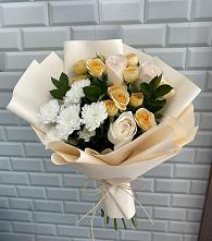 Букет цветов из:  Розы и Хризантемы в Становом