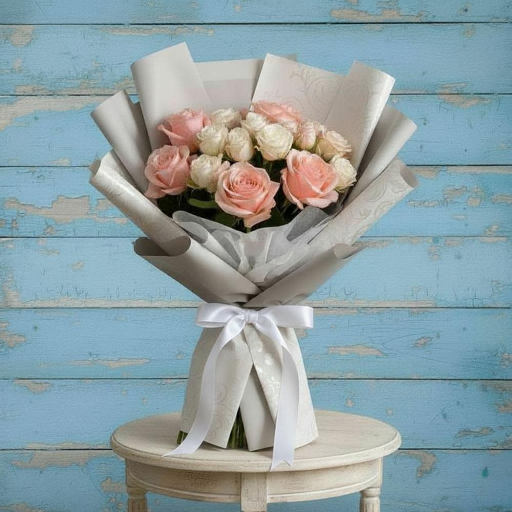 Букет цветов из: Розы в Становом