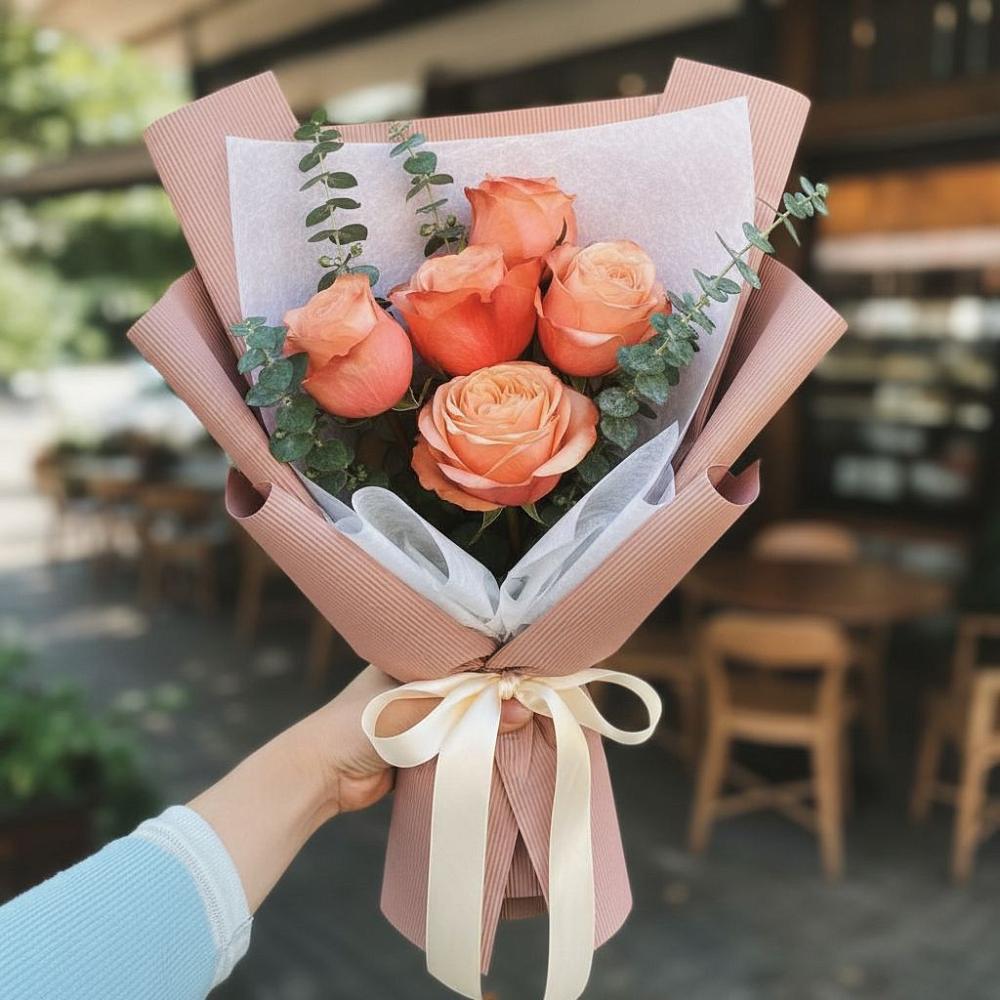 Букет цветов из: Розы в Становом