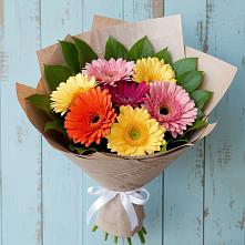 Букет цветов из:  Герберы в Становом