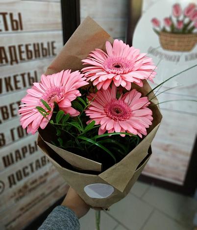 Букет цветов из: Герберы в Становом