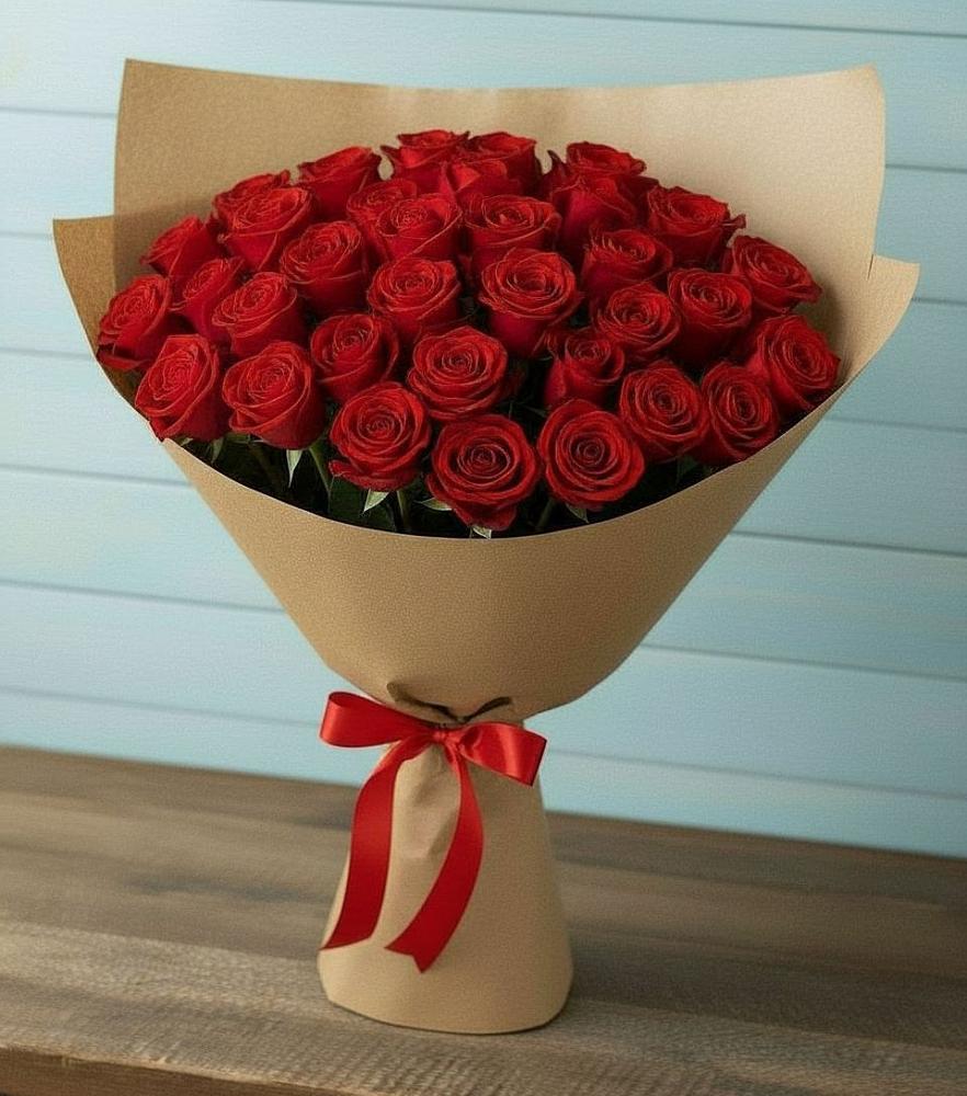 Букет Красные розы Милано в Становом