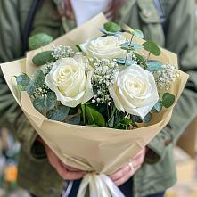 Букет цветов из:  Розы в Становом
