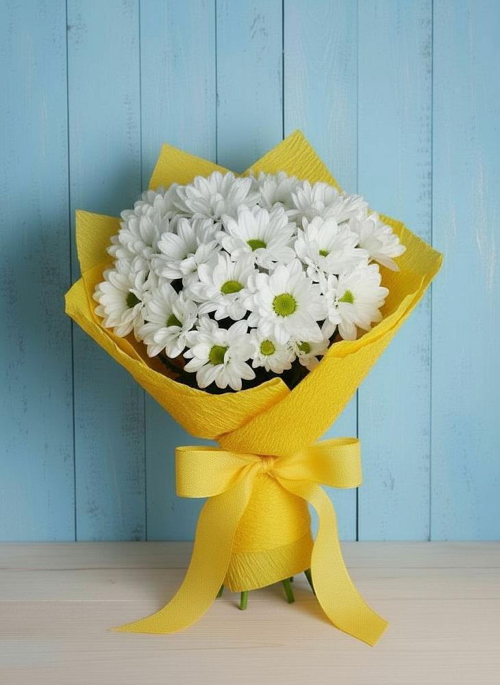 Букет цветов из: Хризантемы в Становом