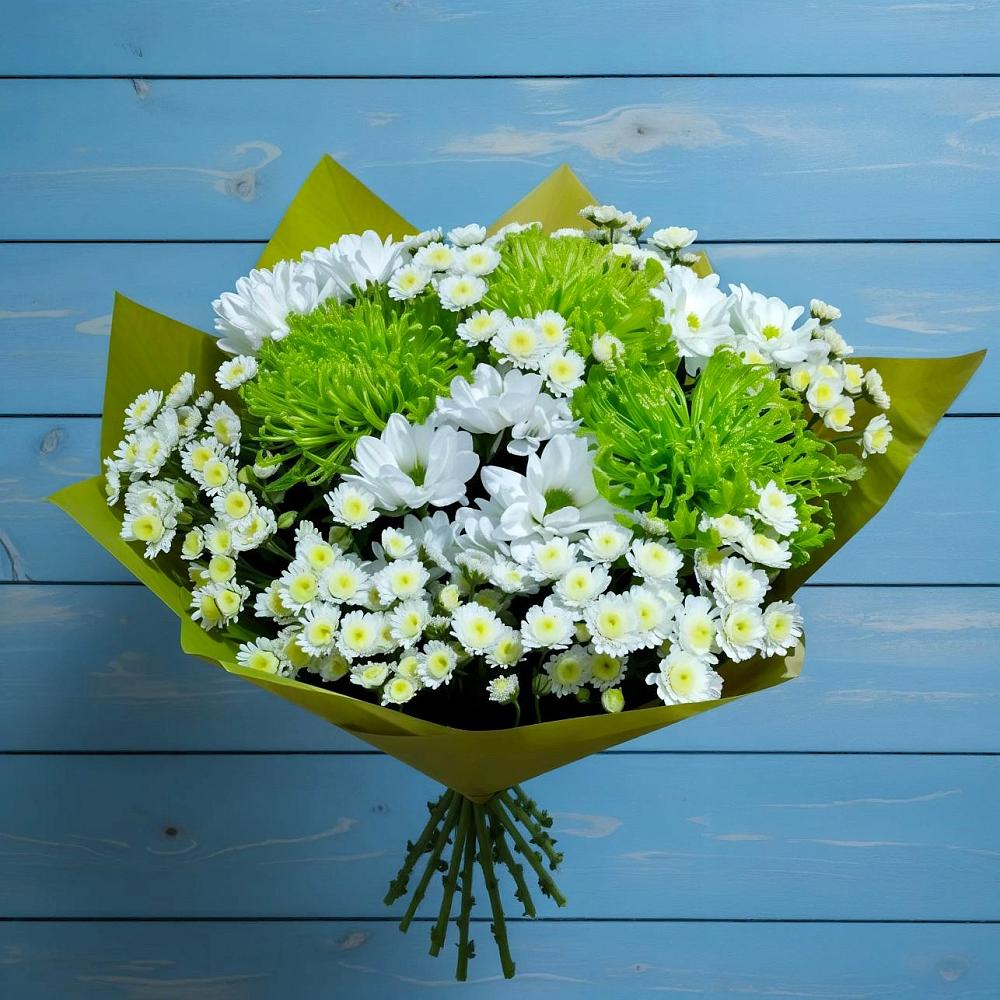 Букет цветов из: Хризантемы в Становом