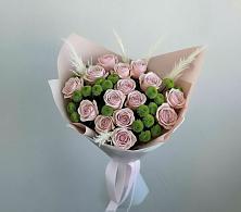 Букет цветов из:  Розы и Хризантемы в Становом