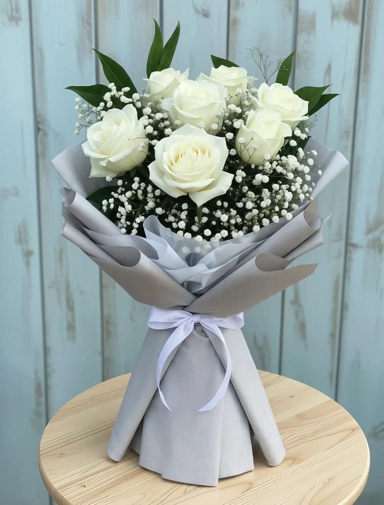 Букет цветов из: Розы в Становом