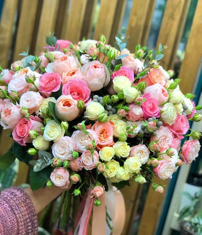 Букет цветов из: Розы в Становом