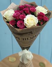 Букет цветов из:  Розы #REPLACE_PRED# Становом