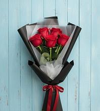Букет цветов из:  Розы #REPLACE_PRED# Становом