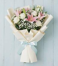 Букет цветов из:  Лилии в Становом