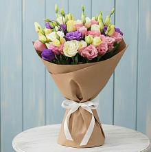 Букет цветов из:  Лизиантусы в Становом
