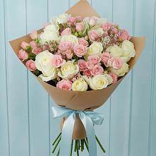 Букет цветов из:  Розы в Становом